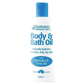 Grahams Body & Bath Oil 220ml