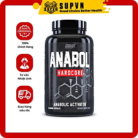 Nutrex Research - Anabol Hardcore (60 viên) | Hỗ Trợ Phát Triển Cơ Bắp, Tăng Testosterone Tự nhiên Hiệu Quả