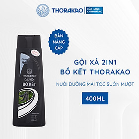 Dầu gội và xả bồ kết thorakao 400ml