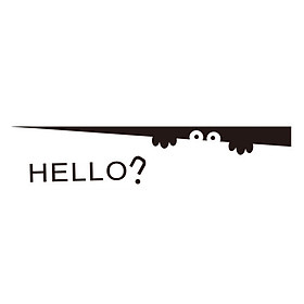 Miếng Dán Dễ Thương Trang Trí Hello