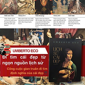 LỊCH SỬ CÁI ĐẸP – Umberto Eco – Lê Thúy Hiền dịch – Nhã Nam
