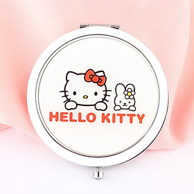 Gương gập tròn Hello Kitty Thỏ