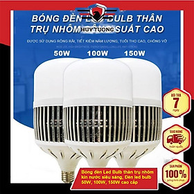 Mua Bóng đèn Led Bulb thân trụ nhôm kín nước 50W  100W  150W cao cấp  tiết kiệm điện và năng lượng  tiết kiệm điện và năng lượng