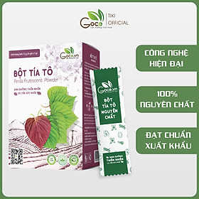 Hình ảnh Bột tía tô nguyên chất Goce - 72g (24 gói x 3g)