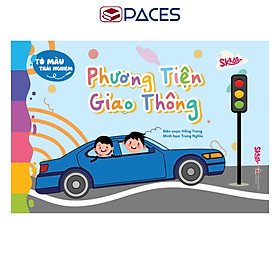 Sách - Tô Màu Trải Nghiệm - PHƯƠNG TIỆN GIAO THÔNG - SKIDS - Chủ Đề Giao Thông