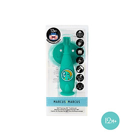 Bàn chải tập đánh răng và mát xa nướu silicon 360 cho bé Marcus & Marcus, từ 12 tháng