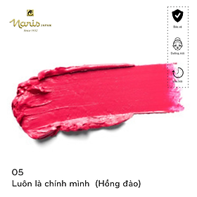 Son lì mịn môi Naris Ailus Stress Free Lipstick 4g