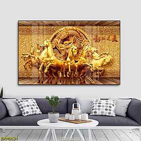 Mua Tranh Mã Đáo Thành Công Treo Tường  - Tranh Canvas Trang Trí Phong Thủy