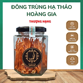 Khuyến Mãi Vu Lan Giảm Giá 50% - Đông Trùng Hạ Thảo Khô Trên Giá Thể Gạo Lứt Hoàng Gia (Hũ 10G) - Hàng Chính Hãng