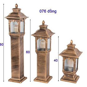 Mua Đèn trụ cổng hàng rào dẫn lối sân vườn trang trí ngoại thất 076