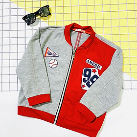 >> BÁO GIÁ ÁO KHOÁC DÙ THỂ THAO BÓNG CHÀY | Shopee Lazada Sendo Tiki mới nhất 102 ÁO KHOÁC BOMBER CHO BÉ TRAI YF - CHẤT THUN DA CÁ THOÁNG MÁT VÀ NĂNG ĐỘNG - IN HÌNH BÓNG CHÀY VÀ PHỐI HAI MÀU ĐỎ XÁM MANG LẠI PHONG CÁCH THỂ THAO CÁ TÌNH - 9AY328