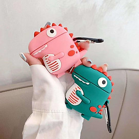 Mua VỎ BỌC KHỦNG LONG NGHIÊNG Case dành cho Tai Nghe Không Dây