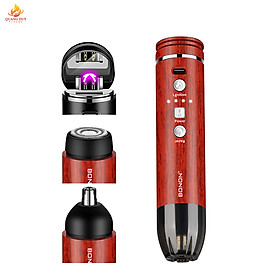 Mua Bật lửa kiêm máy cạo râu  tỉa long mũi sạc điện tiện lợi độc lạ chất lượng bền bỉ  bảo hành uy tín