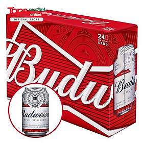 Thùng 24 Bia Budweiser 330Ml