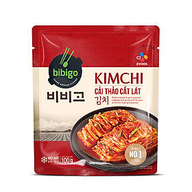 Bibigo - Kimchi cải thảo cắt lát 100g gói