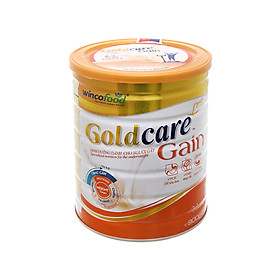 Sữa bột Wincofood Goldcare Gain: dinh dưỡng thích hợp cho mọi đối tượng và trẻ em từ 1 tuổi trở lên giúp tăng cân hiệu quả