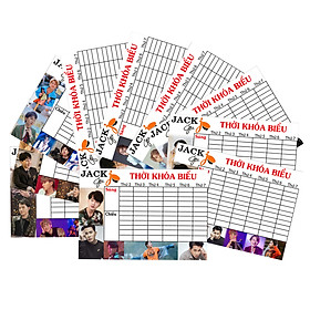 COMBO 5 THỜI KHOÁ BIỂU JACK PHƯƠNG TUẤN J97 nhiều mẫu 15x21cm