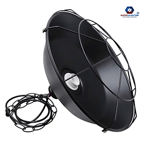 Mua Đèn thả trang trí trần quán shop phòng khách bàn ăn dây xích chống nổ đen hiện đại Bảo hành 24 tháng