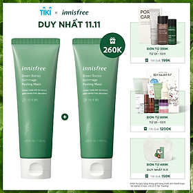 Mặt Nạ Tẩy Tế Bào Da Chết Từ Lúa Mạch Xanh Innisfree Green Barley Gommage Mask 120ml - 131170961