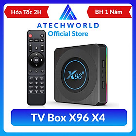 Mua AndroiBox X96 X4 - Amlogic S905X4  Android 11  Ram 4GB  Bộ Nhớ Trong 32GB  Cấu Hình Mạnh Mẽ - Hàng Chính Hãng