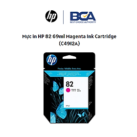 Mua Mực In HP 82 Magenta Ink Cartridge (C4912A) 69ml - Hàng chính hãng