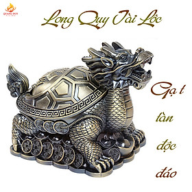 Mua Gạt tàn thuốc Long Quy kéo dây đồng tiền tài lộc độc đáo