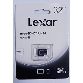 Thẻ nhớ Lexar MicroSDHC 32gb -80mb/s