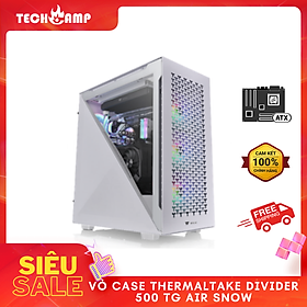 Mua Vỏ Case Thermaltake Divider 500 TG Air Snow - Hàng chính hãng