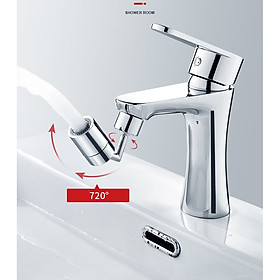 Mua Dây NỐI VÒI RỬA BÁT XOAY 360 ĐỘ ĐIỀU CHỈNH CHẾ 3 ĐỘ DÀI 18CM  Đầu Vòi Xịt Nước Tăng Áp Cho Vòi Bồn Rửa