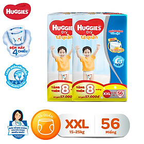 Combo 2 tã quần Huggies Pants Super Jumbo XXL56SG