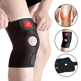 Knee Brace Support Sports Kneecap Protector Compression Sleeve Joint Injury