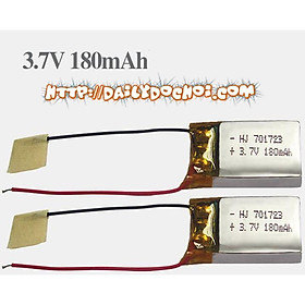 Mua Pin sạc 3.7v dung lượng 180mah có 2 dây hàn trực tiếp