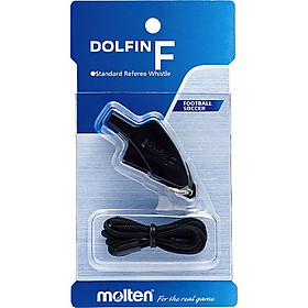 Còi trọng tài bóng đá Molten DOLFIN F có dây