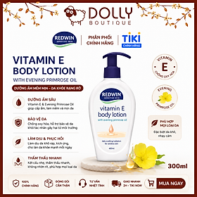 Sữa dưỡng thể toàn thân Redwin Vitamin E Body Lotion 400ml