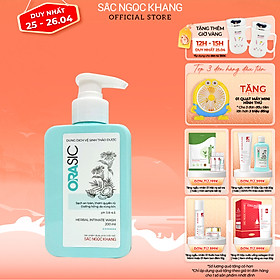 Dung dịch vệ sinh hằng ngày Orasic 200ml