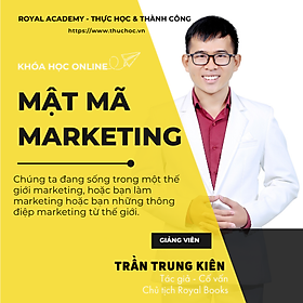 KHÓA HỌC MẬT MÃ MARKETING