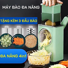 Mua Máy Thái Lát Rau Củ Quả Để Bàn Cầm Tay- Dụng Cụ Bào Sợi  Cắt Lát Rau Củ Đa Năng 4in1