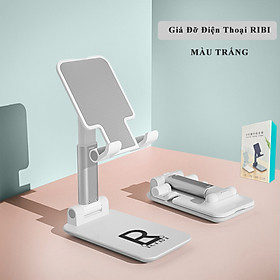 Giá Đỡ Điện Thoại Cao Cấp RIBI - Xoay 360 độ - Tăng Giảm Chiều Cao - Có Thể Gấp Gọn - Hàng Chính Hãng