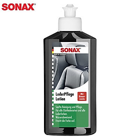 Kem bảo dưỡng ghế da nhãn hiệu Sonax Leather care lotion 250ml - Hàng nhập khẩu