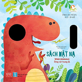 Sách Tương Tác - Sách mặt nạ - Wild Animals - Động vật hoang dã