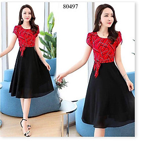 Đầm voan lụa hàng - sang chảnh - quý phái