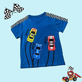 Áo thun bé trai 100% Cotton Cao Cấp KidCat Made in VietNam