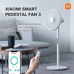 Mua QUẠT ĐỨNG TÍCH ĐIỆN SMARTMI GEN 3 INVERTER - Kết nối App thông minh  bao gồm Remote - Bản Quốc Tế - Hàng Chính Hãng