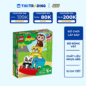 Đồ Chơi Lắp Ráp LEGO DUPLO Bộ Động Vật Cân Bằng Đầu Tiên Của Bé 10884 ( 15 Chi tiết)