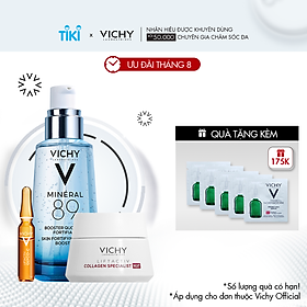 Bộ serum khoáng phục hồi chuyên sâu và làm sáng da Vichy Mineral 89