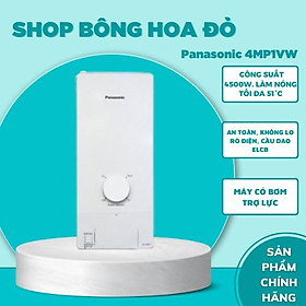 Mua Máy nước nóng trực tiếp Panasonic  DH-4MP1VW - 4500W - Bơm trợ lực - Hàng chính hãng