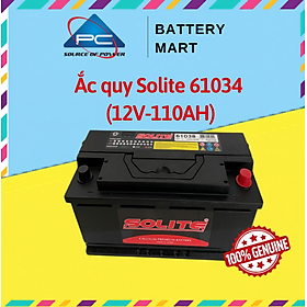 Ắc quy Solite 61034 (12V-110AH)