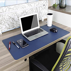 TẤM LÓT CHUỘT, MIẾNG DI CHUỘT 90 X 45 CM KIÊM DESKPAD THẢM DA TRẢI BÀN LÀM VIỆC DÙNG ĐƯỢC HAI MẶT
