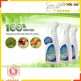 Bình xịt diệt côn trùng muỗi, kiến, gián,mối HT SYS - Thảo Mộc 10S