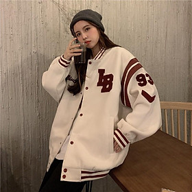 Áo khoác bomber nữ form rộng unisex áo bomber nam form rộng mặc nhà đi chơi đi học thời trang ulzzang hàn quốc